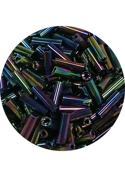 Uzun Boru Kesme Boncuk Çap 2mm Uzunluk 10 mm - 60 Gram - Mavi Yeşil - BNC269 fiyatları