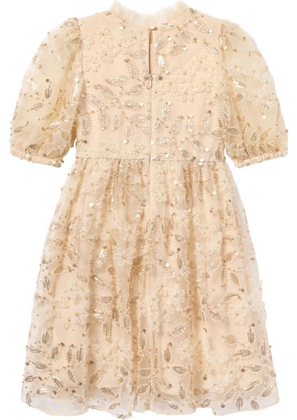 Çocuklar Için Payetli Tül Elbise fiyatları