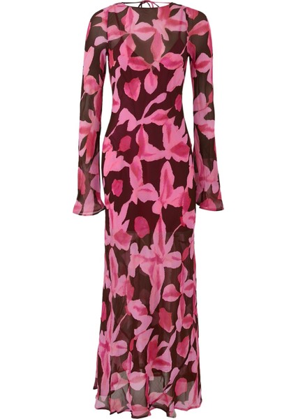 Lottie Maxi Elbise - Pembe