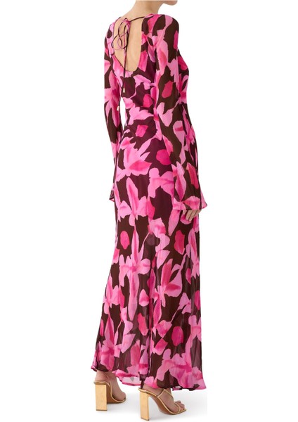 Lottie Maxi Elbise - Pembe