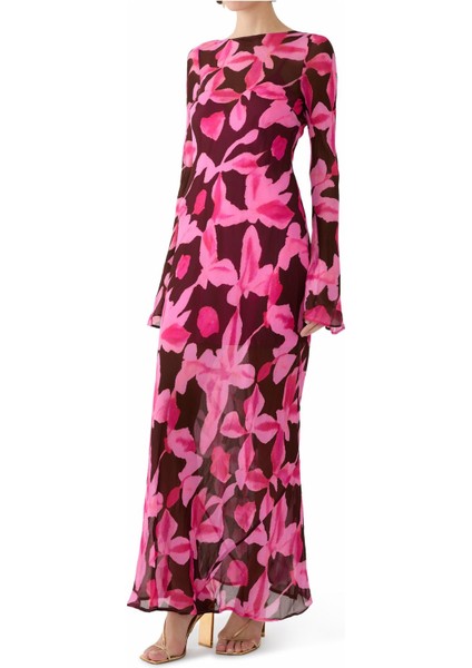 Lottie Maxi Elbise - Pembe