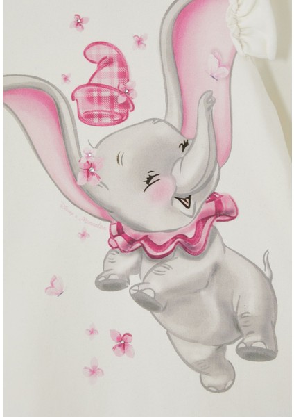 Çocuklar Için Dumbo Desenli Pamuklu Elbise modelleri