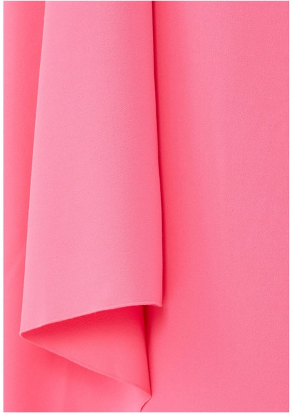 Lydia Pelerinli Maxi Elbise - Pembe fırsatları