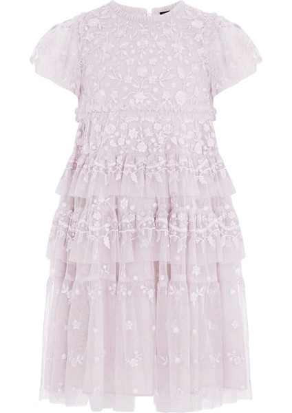 Çocuklar Için Zarif Dantel Elbise