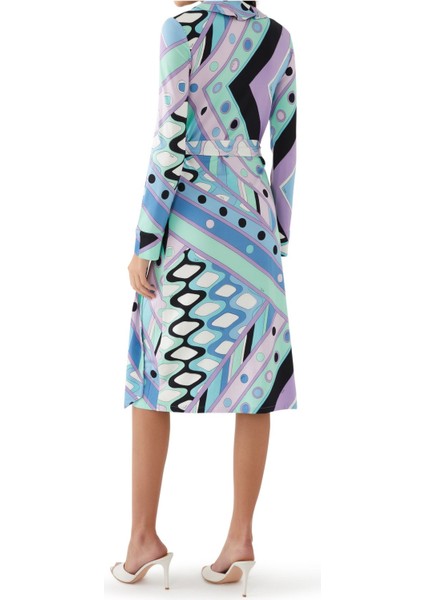 Vivara-Print Sarma Elbise