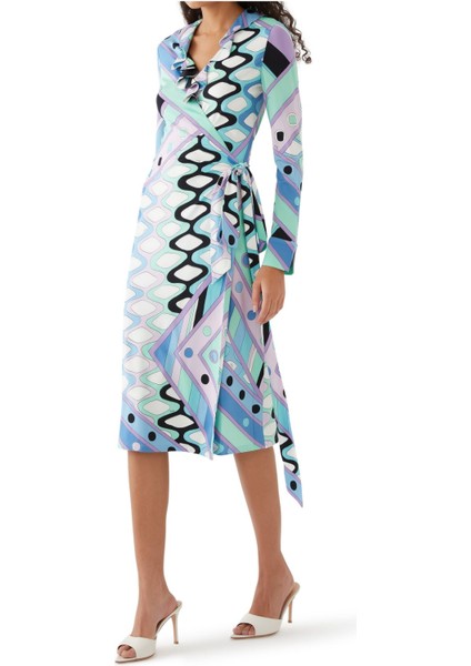 Vivara-Print Sarma Elbise