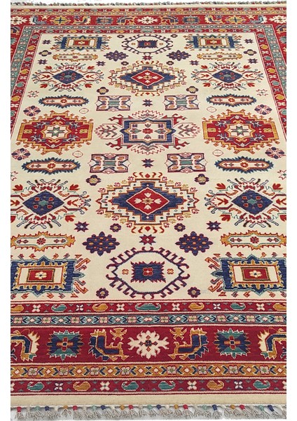 Harem HRM01 Cream Geleneksel Desenlere Sahip Yün ile Üretilen Renkli Özel Tezgah Halı fırsatları