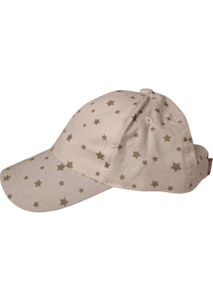 Spteks Kitti 1-3 Yaş Kız Bebe Çocuk Beyaz Renk Desenli Yazlık Şapka fiyatları