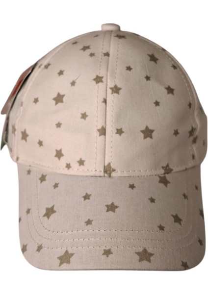 Spteks Kitti 1-3 Yaş Kız Bebe Çocuk Beyaz Renk Desenli Yazlık Şapka modelleri