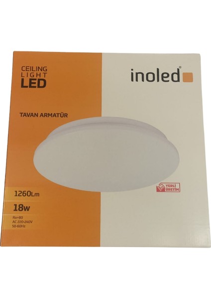 Inoled Tavan Armatürü - Beyaz Işık 5162-01
