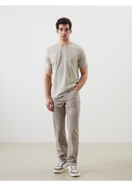 Dar Kalıp Gabardin Erkek Chino Pantolon (S5)