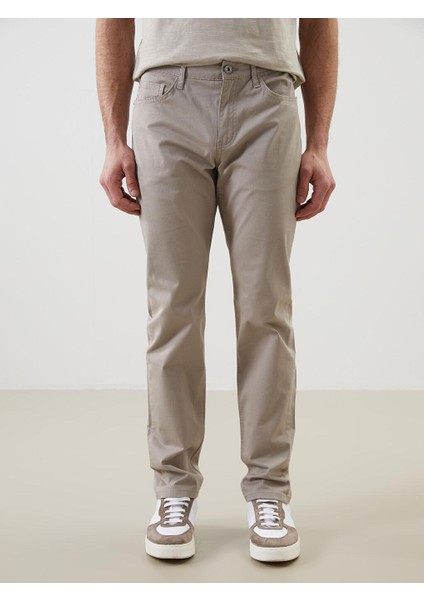 Dar Kalıp Gabardin Erkek Chino Pantolon (S5)