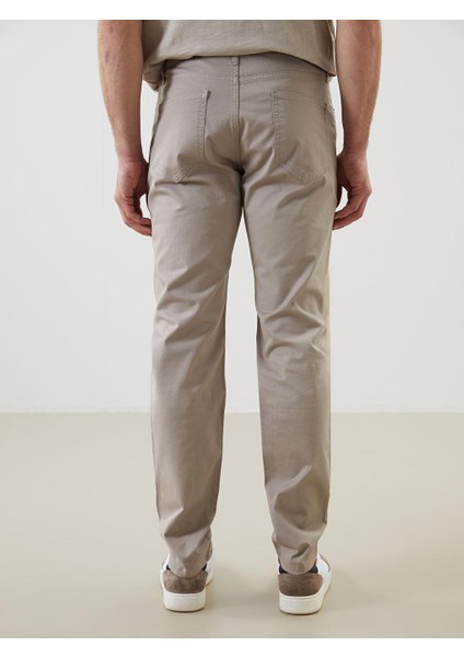 Dar Kalıp Gabardin Erkek Chino Pantolon (S5)