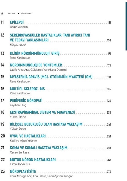 Nöroloji Ders Notları: Dönem-5 fırsatları