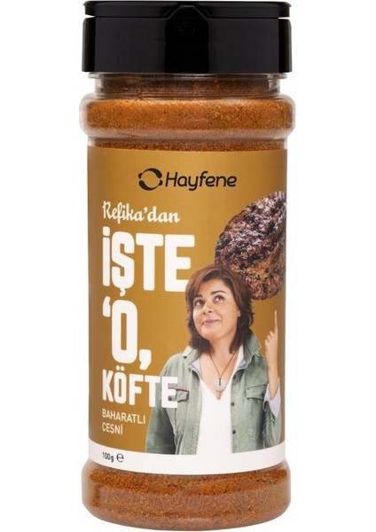 2'li Refika'dan Işte O Köfte Baharatlı Çeşni 100 gr Baharat Seti