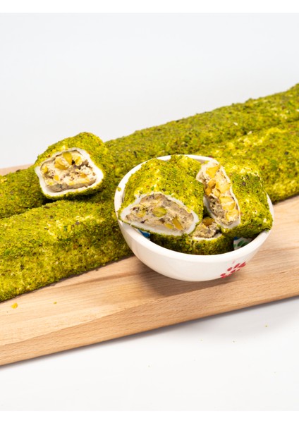 Tahinli Antep Fıstıklı Lokum 400 gr