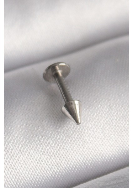 316L Çelik Gümüş Renk Çivi Model Piercing -