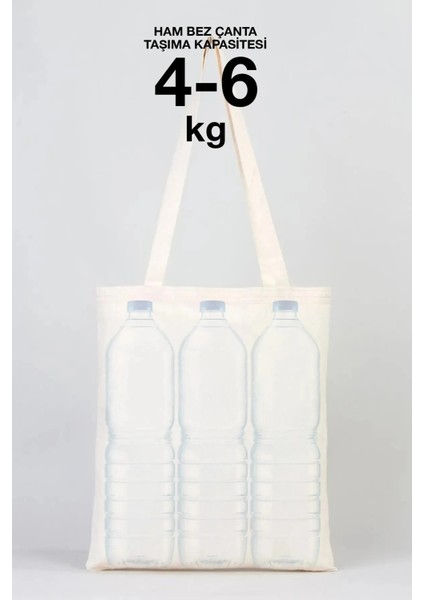 Unısex Ham Bez Çanta 35X40CM %100 Pamuk Naturel Baskısız Uzun Askı modelleri