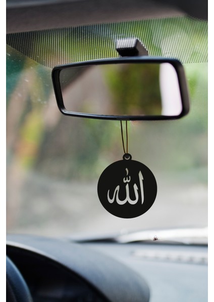 Allah Yazılı Metal Araba Dikiz Ayna Süsü | Oto Aksesuar fiyatları