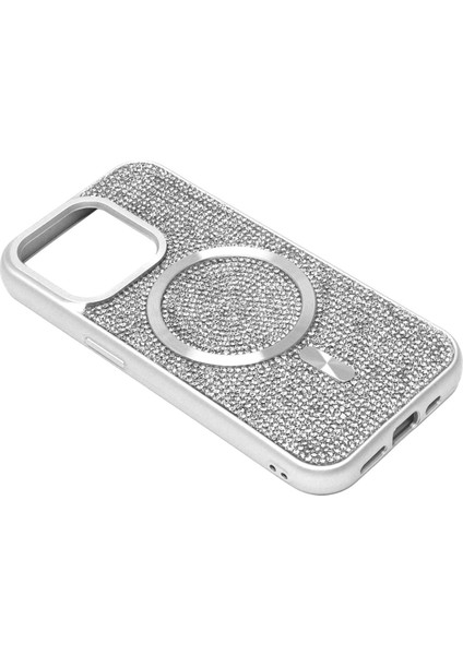 Apple iPhone 12 Pro Taşlı Magsafe Kılıf Mtl Aksesuar