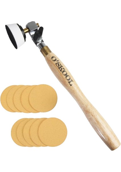 Torna Makineleri Için Ahşap Zımpara Ünitesi Kase Zımpara Mil Başlık 50MM