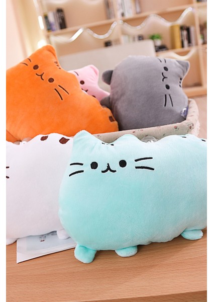 Cute Cat Peluş – Mavi (25 cm)