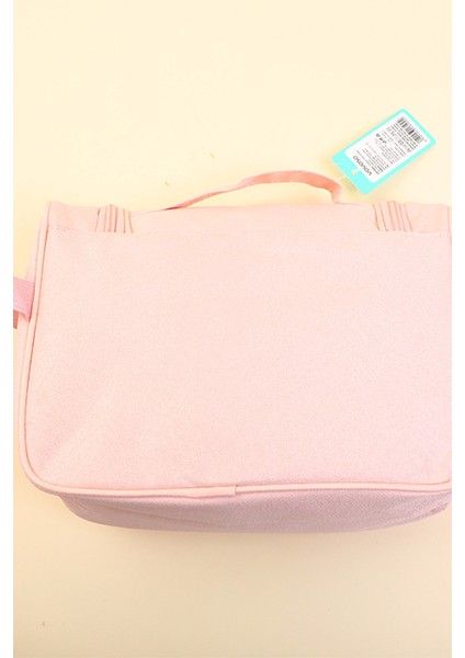 Asılabilir Soft Pembe Makyaj Çantası