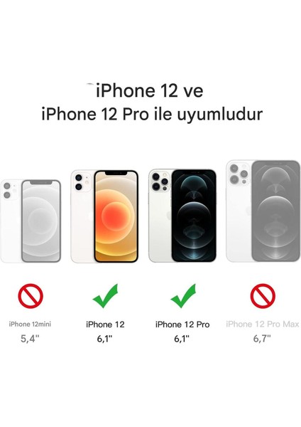Apple iPhone 12 Şeffaf Magsafe Kılıf Mtl Aksesuar
