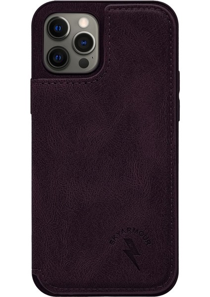 Apple iPhone 12 Pro Max Deri Cüzdan Kılıf Mtl Aksesuar