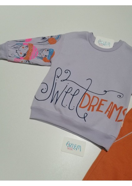 Sweet Dreams Mor Kız Takım 3-4 Yaş modelleri