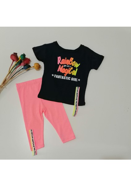 Rainbow Pembe Kaprili Takım 6 Yaş fiyatları