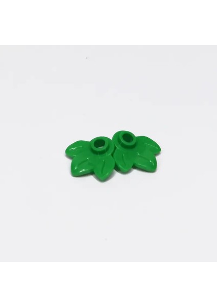 Moc Tuğlalar 32607 Bitki Plakası Tur 1x1 3 Yapraklı Kabak Ağacı Dıy Aydınlatma Blok Tuğlalar Uyumlu Tüm Marka Blokları Parçacıklar Renk: Yeşil 100 Pcs (Yurt Dışından)