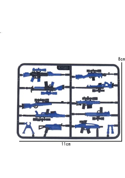 Askeri Ww2 Yapı Taşları Solider Figürleri Oyuncak Hediyeleri Kamuflaj Ları Lar Kum Torbası Pelerin Ekipman Aksesuarları Mini Tuğlalar Renk: K7029-BLUE-1PC (Yurt Dışından)