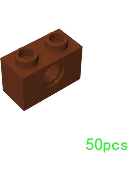 50PCS Moc 3700 1x2 Delik Yapı Taşları ile Kit Yüksek Teknoloji Konnektör Ev Tuğlaları Eğitim Diy Oyuncaklar Çocuk Doğum Günü Hediyeleri Renk: M0086-14 (Yurt Dışından)