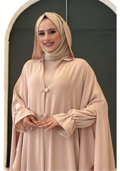 Tunik, Pantolon ve Abaya Üçlü Takım 8663 Taş fırsatları