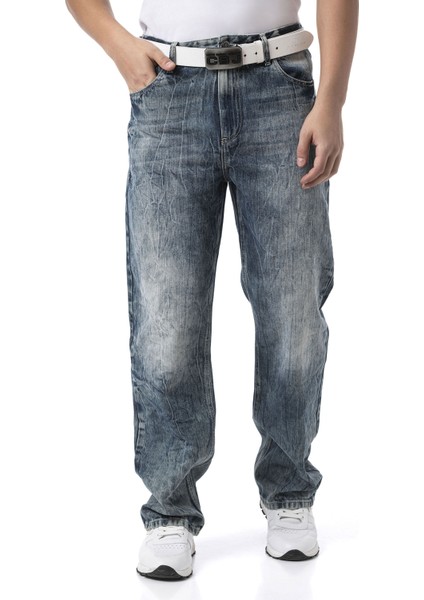 CD903 – Men’s Wide Leg Relaxed Fit Trousers