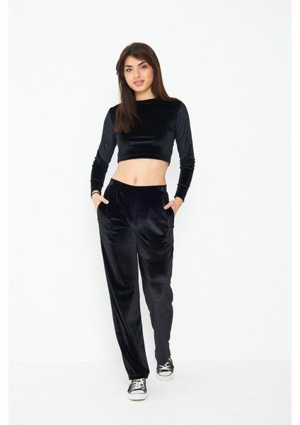 Tariki Siyah Kadife Pantolon indirimleri