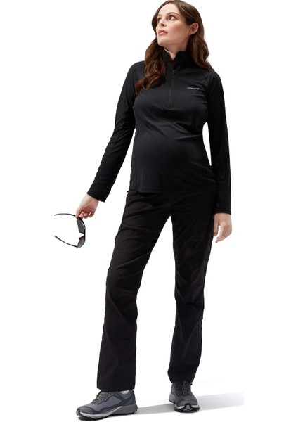 W 24/7 Maternity Ls Hz Tech Tee
