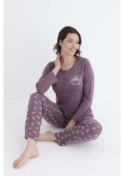 Uzun Kol Mevsimlik Pijama Takımı Viskon Alperi 790-31 modelleri