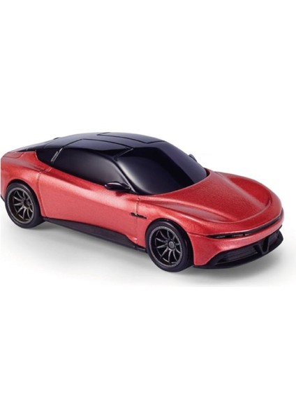 1/64 Ölçek Tekli Regular Arabalar HTD32 Hw Green Speed / Delorean Alphas