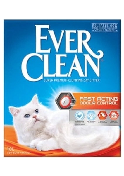 Ever Clean Fast Acting Topaklanan Kedi Kumu 6 Lt