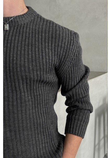 Erkek Fitilli Örme Oversize Kazak modelleri