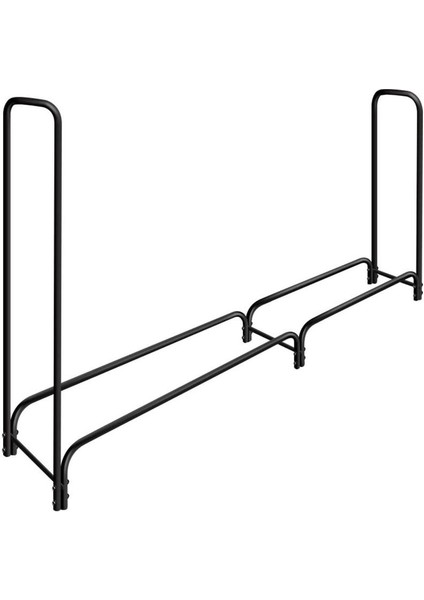 Metal Odun Rafı Odun Düzenleyici Siyah Renk 1 Adet fiyatları