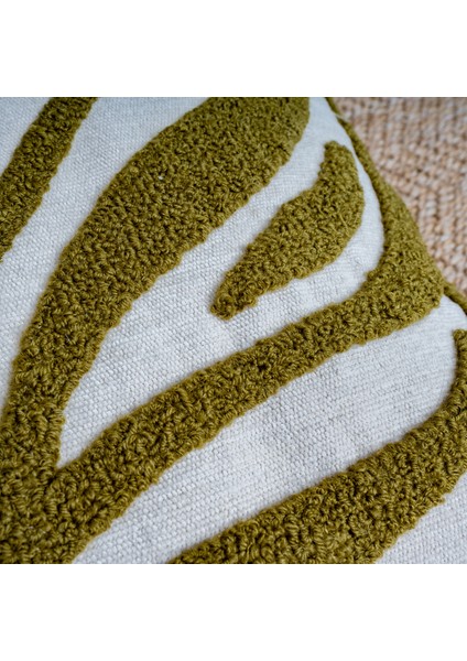 Punch Kırlent Abstract Khaki