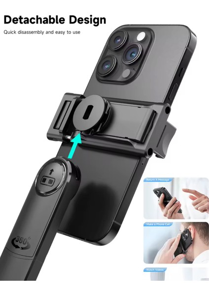 Yapay Zeka Destekli Hareketli Tripod Çubuğu Gimbal Akıllı Takip Özellikli indirimleri