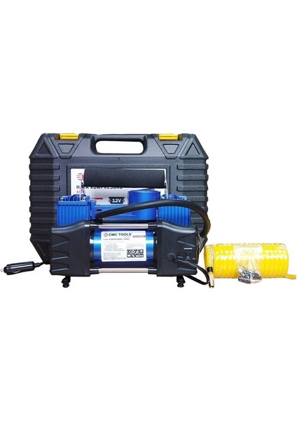 6865 Çift Piston Araç Hava Kompresörü(Lastik Şişirme)