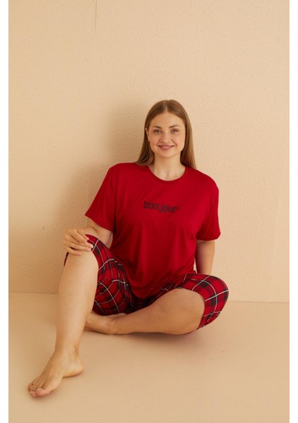 50503-769 Kadın Büyük Beden Pijama Takımı
