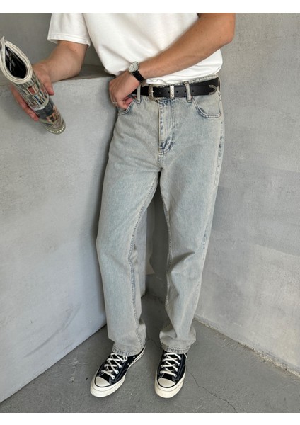 Erkek Baggy Jean Pantolon
