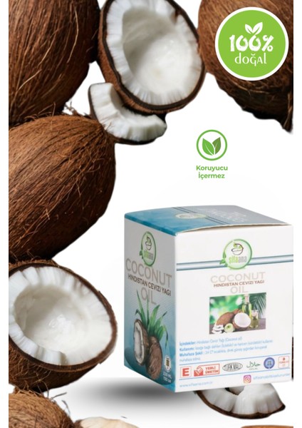Hindistan Cevizi Yağı Soğuk Sıkım 230 ml modelleri