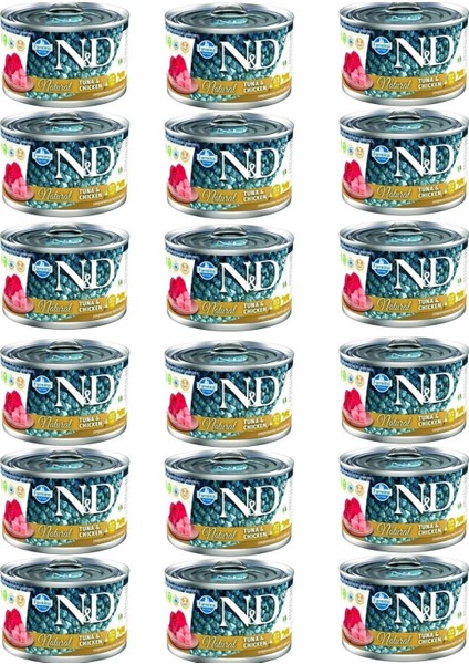 N&d Ton Balıklı ve Tavuklu Kedi Konservesi 140 gr x 18 Adet